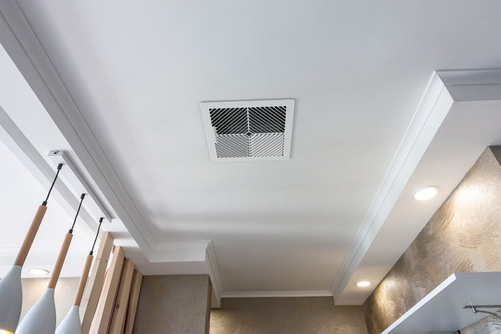 Vent Cleaning Stamford CT ceiling view